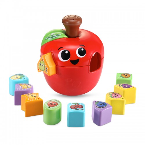 LeapFrog Spin and Change Apple Shape Sorter | Shape Sorter Toy | Baby Toy | Learning Toy | Early Learning Toy | 18 Months+